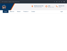 Tablet Screenshot of mhtproducts.com